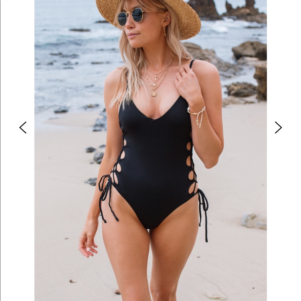*Brand New* black one piece